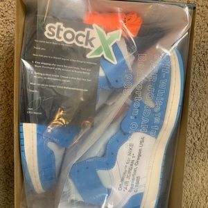 Jordan 1 Retro High Off-White University Blue